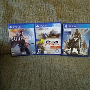 PlayStation games $10.00 each game